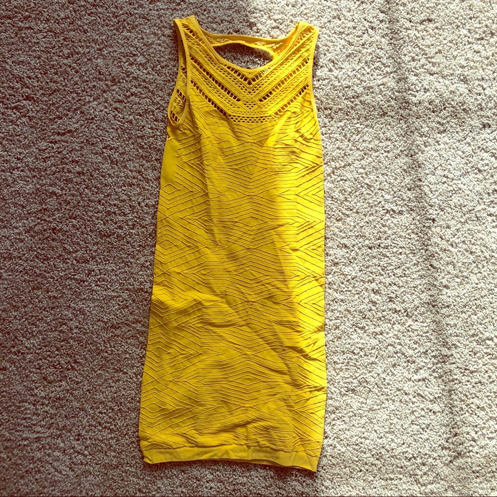 Yellow dress